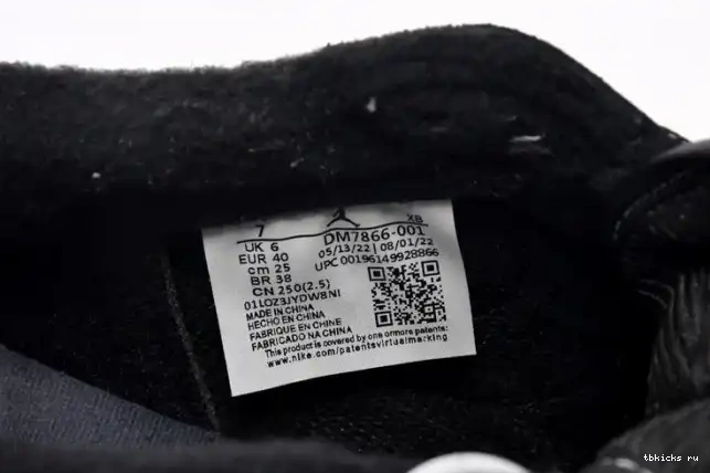 Reps TB Scott Phantom Travis x Black Jordan Air OG DM7866-001 Low 1 0509